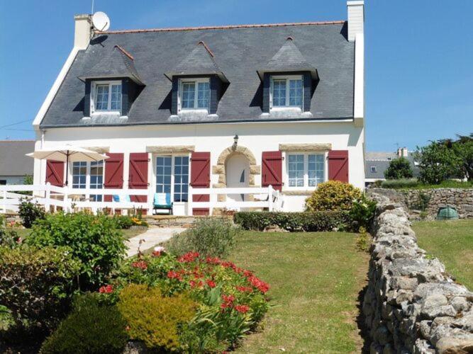 Holiday Home Sea View, Plouhinec 普卢伊内克 外观 照片