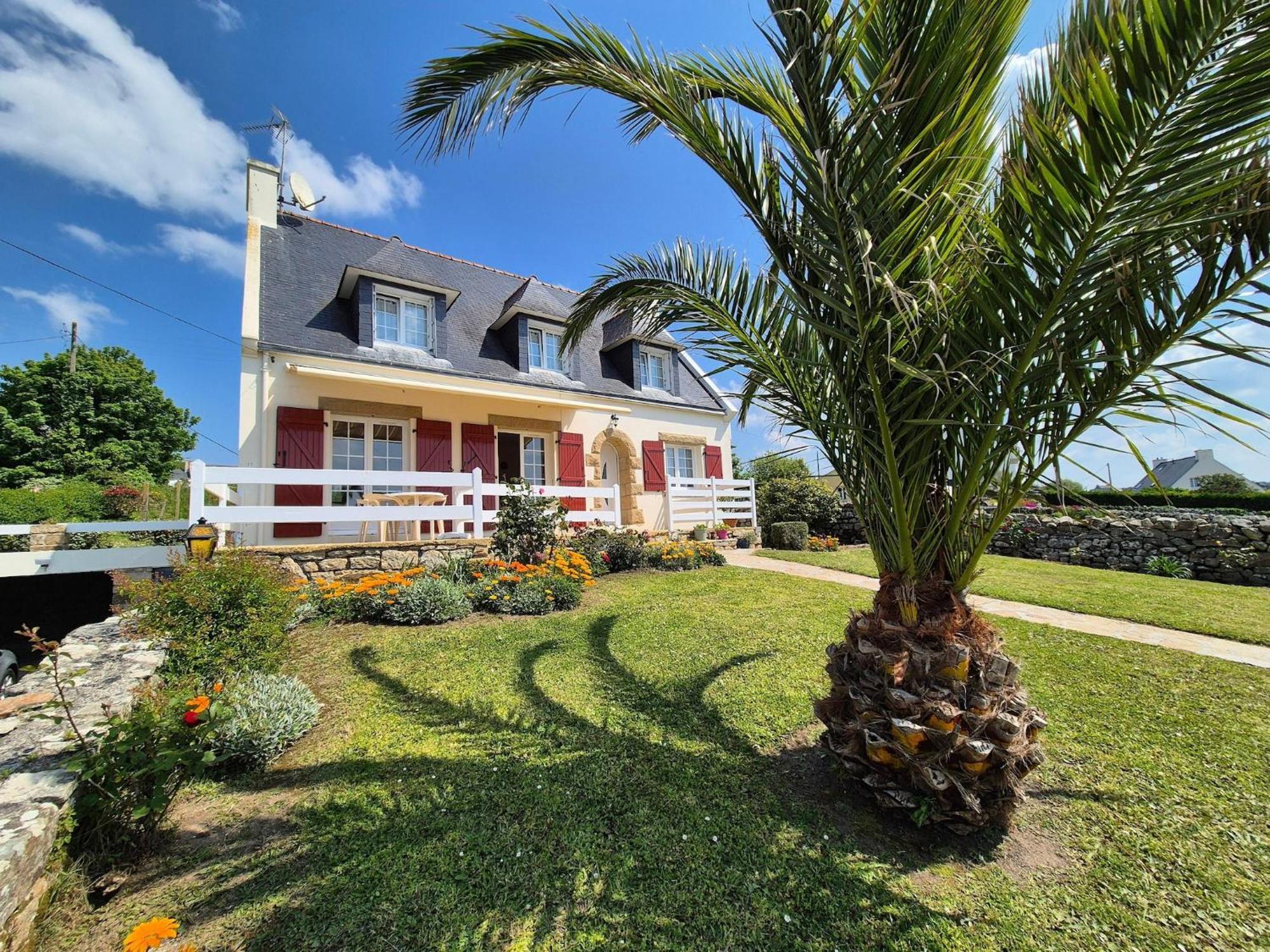 Holiday Home Sea View, Plouhinec 普卢伊内克 外观 照片